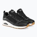 SKECHERS Uno Inside Matters дамски обувки черно/бяло/меш 5