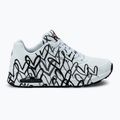 Дамски обувки SKECHERS JGoldcrown Uno Spread The Love white/black/gray 2