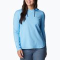 Дамски суитшърт за трекинг на Columbia Sun Trek EU Pullover с качулка blue 1981541 3