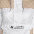Ветрозащитно яке за жени Columbia Challenger бяло/старинна вкаменелост 3