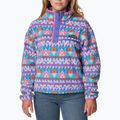 Дамски суитчър Helvetia Cropped Half Snap от полар на Columbia, лилав 2014561