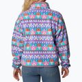 Дамски суитчър Helvetia Cropped Half Snap от полар на Columbia, лилав 2014561 2