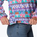 Дамски суитчър Helvetia Cropped Half Snap от полар на Columbia, лилав 2014561 4