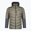 Columbia Labyrinth Loop Hooded stone green/shark мъжко пухено яке 8