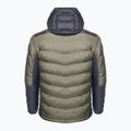 Columbia Labyrinth Loop Hooded stone green/shark мъжко пухено яке 9