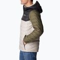 Мъжко пухено яке Columbia Powder Lite с качулка dark stone/shark/stone green 2
