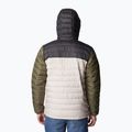 Мъжко пухено яке Columbia Powder Lite с качулка dark stone/shark/stone green 3