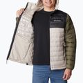 Мъжко пухено яке Columbia Powder Lite с качулка dark stone/shark/stone green 5