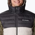 Мъжко пухено яке Columbia Powder Lite с качулка dark stone/shark/stone green 6
