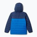 Детско пухено яке Columbia Powder Lite с качулка bright indigo/collegiate navy 6