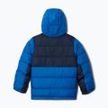 Детско пухено яке Columbia Pike Lake II с качулка bright indigo/collegiate navy 2