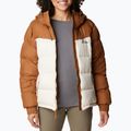 Columbia Pike Lake Insulated II дамско пухено яке camel brown/chalk 4