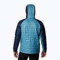 Мъжки пухени якета Columbia Platinum Peak с качулка shasta/collegiate navy 2