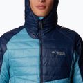 Мъжки пухени якета Columbia Platinum Peak с качулка shasta/collegiate navy 6