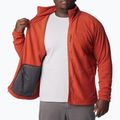 Columbia Fast Trek II wrap червен мъжки потник за трекинг 5