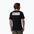 Мъжка тениска за трекинг Columbia North Cascades black/csc box logo 3
