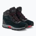 Детски туристически обувки Columbia Newton Ridge Amped black/mountain red 4