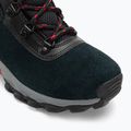 Детски туристически обувки Columbia Newton Ridge Amped black/mountain red 7