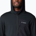 Мъжки суитшърт Columbia Triple Canyon Grid fleece black/black 6