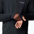 Мъжки суитшърт Columbia Triple Canyon Grid fleece black/black 8