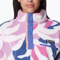 Дамски поларен суитшърт Columbia Helvetia Cropped 1/2 cosmos floristic print/eve/salmon rose 4