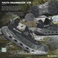 Детски обувки Columbia Youth Drainmaker XTR black/pure silver 8