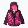 Детско скиорско яке Columbia Mighty Mogul III Print pink ice windblown/ moonvista