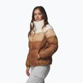 Дамско ватирано яке Columbia Puffect II Colorblock camel brown/canoe/chalk 4