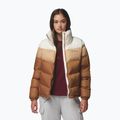 Дамско ватирано яке Columbia Puffect II Colorblock camel brown/canoe/chalk 5
