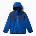 Детско яке за дъжд Columbia Rainy Trails II Fleece mountain blue/ collegiate navy slub