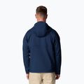 Мъжко софтшел яке Columbia Ascender II Hooded collegiate navy 3