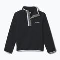 Детски поларен суитшърт Columbia Halvetia II Half Snap Fleece black/city grey