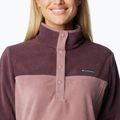 Дамски суитшърт 1/2 Snap moonvista / смокиня Columbia Benton Springs 5