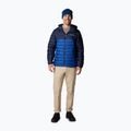 Мъжко пухено яке Columbia Powder Lite II Hooded mountain blue/ collegiate navy 2