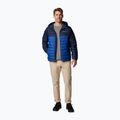 Мъжко пухено яке Columbia Powder Lite II Hooded mountain blue/ collegiate navy 5