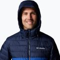 Мъжко пухено яке Columbia Powder Lite II Hooded mountain blue/ collegiate navy 7