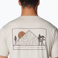 Мъжка трекинг тениска Columbia Kwick Hike Back Graphic dark stone/peaked sunscape 5