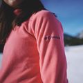 Детски суитшърт от полар Columbia Glacial Fleece hot coral 4