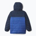 Детско пухено яке Columbia Powder Lite II Hooded mountain blue/ collegiate navy 2