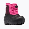 Детски ботуши за сняг Columbia Powderbug Snowlite Lace pink ice/ moonvista 8