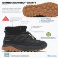 Дамски ботуши за сняг Columbia Snowtrot Shorty black/sea salt 8