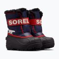 Детски ботуши за сняг  Sorel Childrens Snow Commander nocturnal/sail red 8