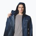 Мъжко яке за дъжд Columbia Pouring Adventure III, collegiate navy 7