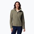 Дамски поларен суитшърт Columbia Fast Trek II stone green