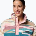 Дамски поларен суитшърт Columbia Helvetia II Printed Cropped Half Snap river blue/rogue walleye 5