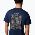 Мъжка тениска Columbia Kettle River Back Graphic Tee collegiate navy 5