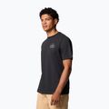 Мъжка тениска Columbia Tunnel Valley Graphic Tee black/naturally inclined 4