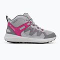 Columbia Youth Peakfreak Rush Mid Waterproof ti grey steel/teal детски туристически обувки 2
