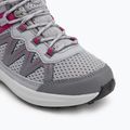 Columbia Youth Peakfreak Rush Mid Waterproof ti grey steel/teal детски туристически обувки 7