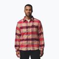 Мъжка риза Columbia Windward II rich wine trapper windowpane